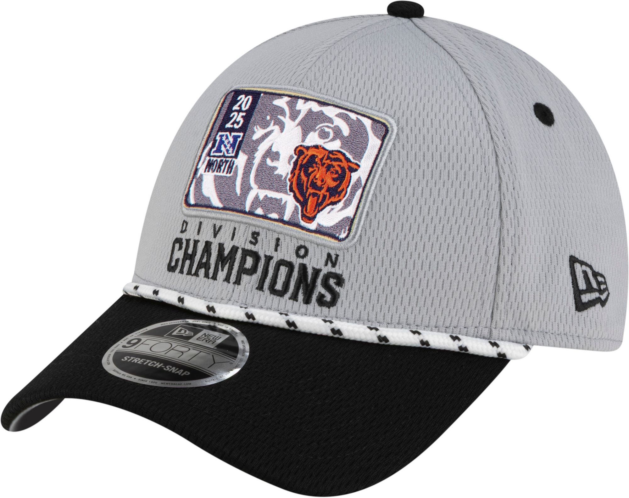 New Era Adult Chicago Bears 2025 NFC North Champions Locker Room 9Forty Adjustable Hat product image