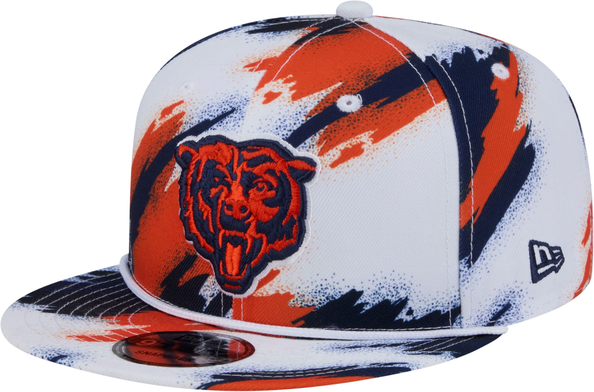 New Era Adult Chicago Bears Paint B Navy  9fifty Adjustable Hat product image