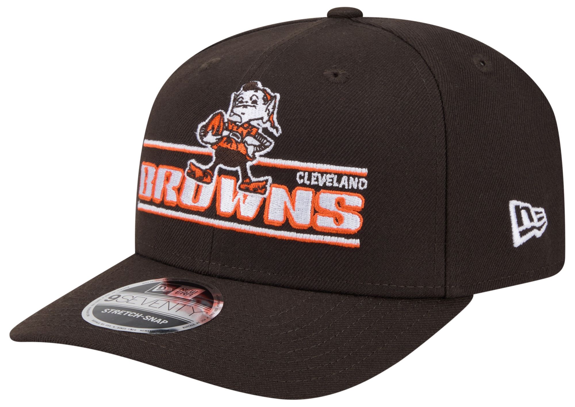 New Era Adult Cleveland Browns Stated Throwback Brown 9seventy Adjustable Hat product image