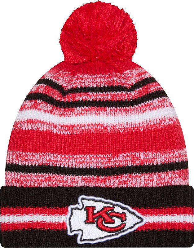 New Era Adult Kansas City Chiefs Red Cheer Knit Hat product image