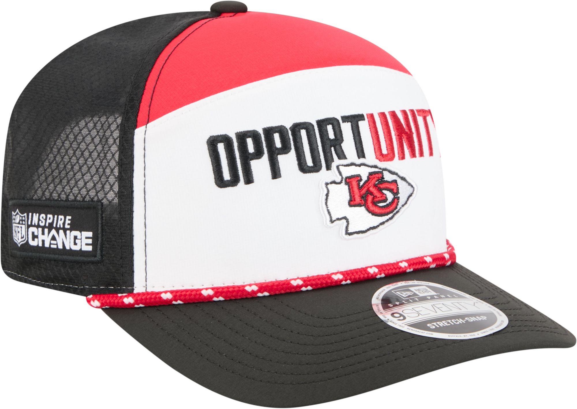 New Era Adult Kansas City Chiefs Inspire Change 2025 9Seventy Adjustable Hat product image