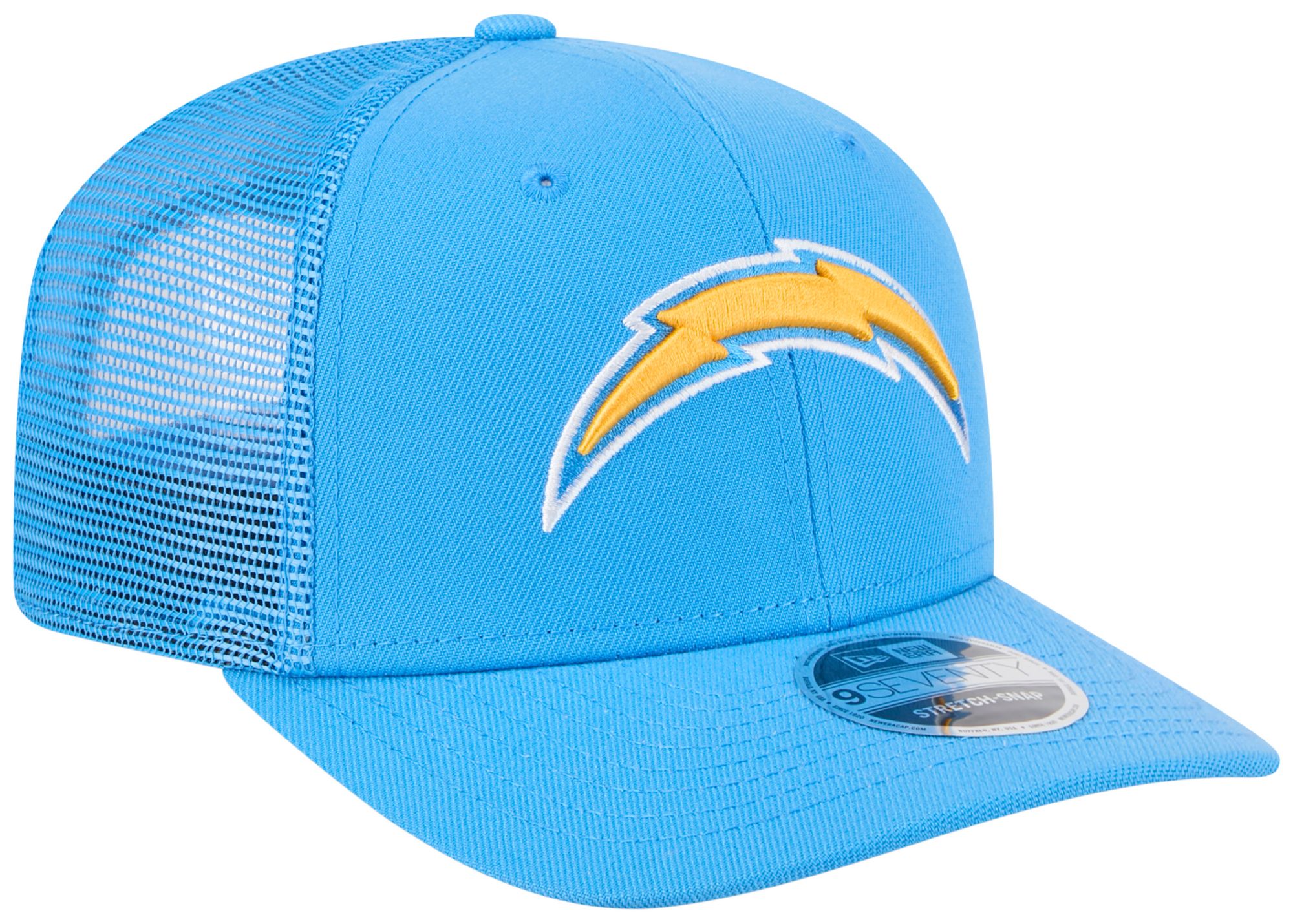 New Era Adult Los Angeles Chargers Light Blue 9Seventy Adjustable Trucker Hat product image