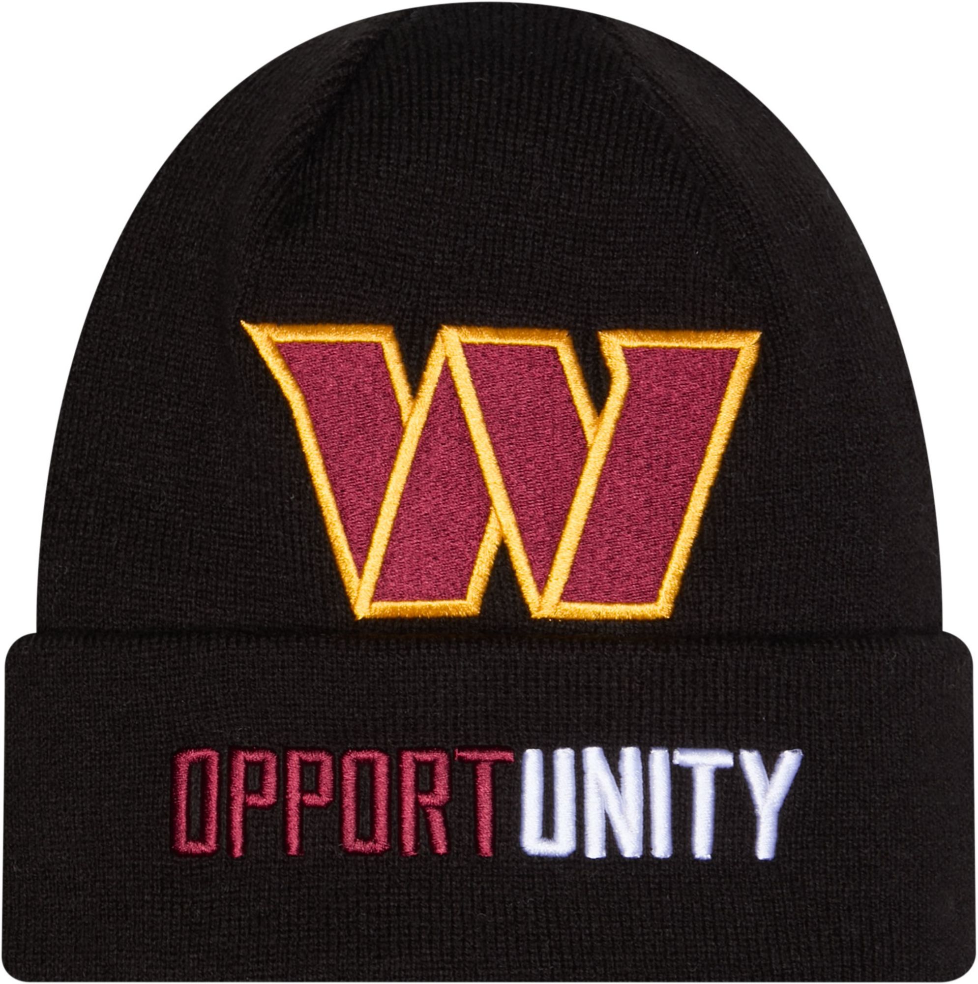 New Era Adult Washington Commanders Inspire Change 2025 Knit Beanie product image
