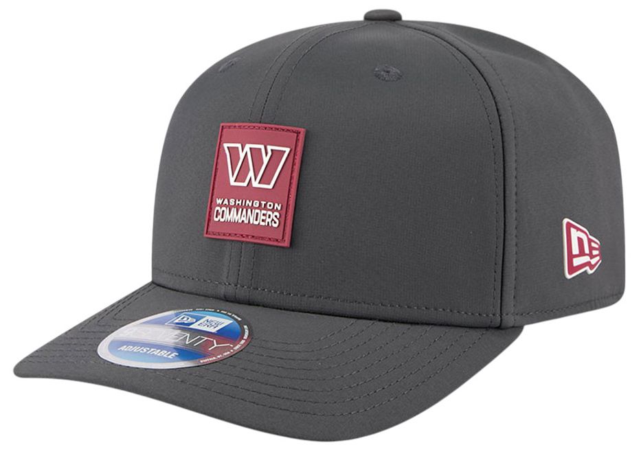 New Era Adult Washington Commanders Charcoal Sideline 9Seventy Adjustable Stretch-Snap Hat product image