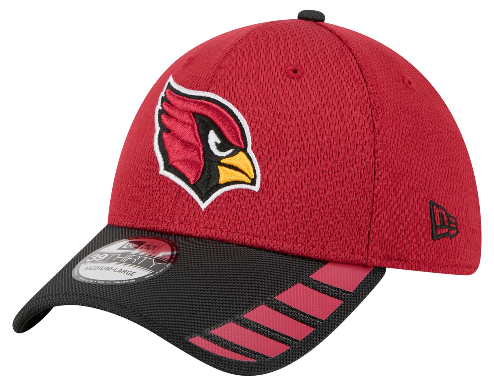 New Era Adult Arizona Cardinals Red Visor Hit 39Thirty Stretch Fit Hat product image