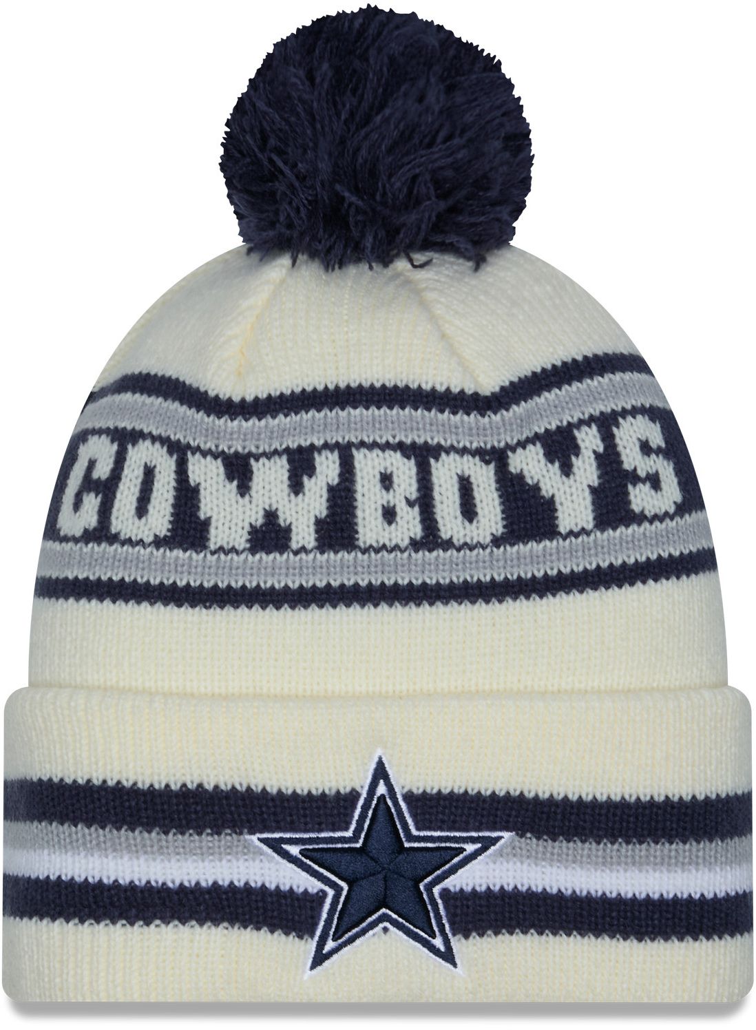 New Era Adult Dallas Cowboys Navy Classic Knit Hat product image