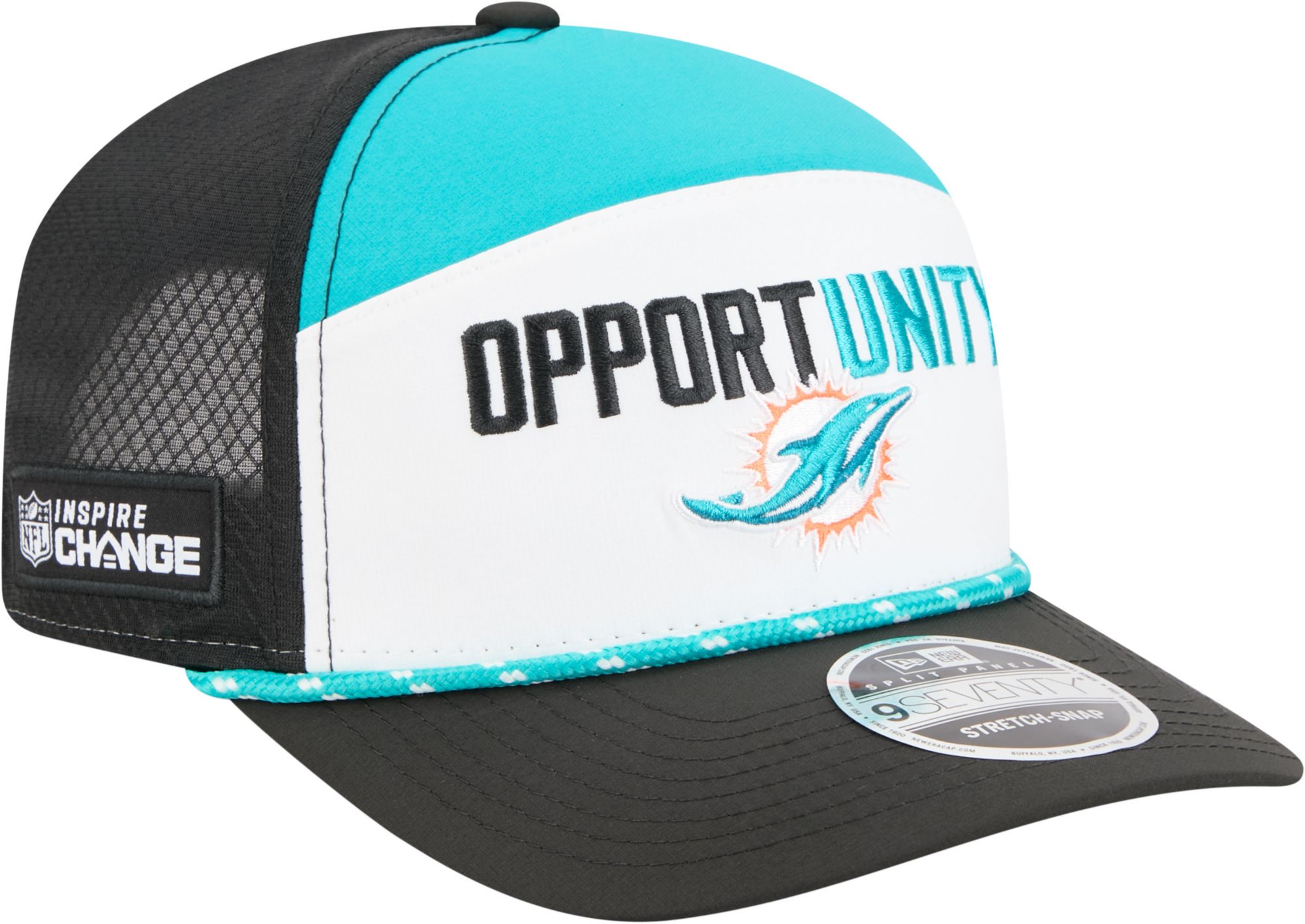 New Era Adult Miami Dolphins Inspire Change 2025 9Seventy Adjustable Hat product image