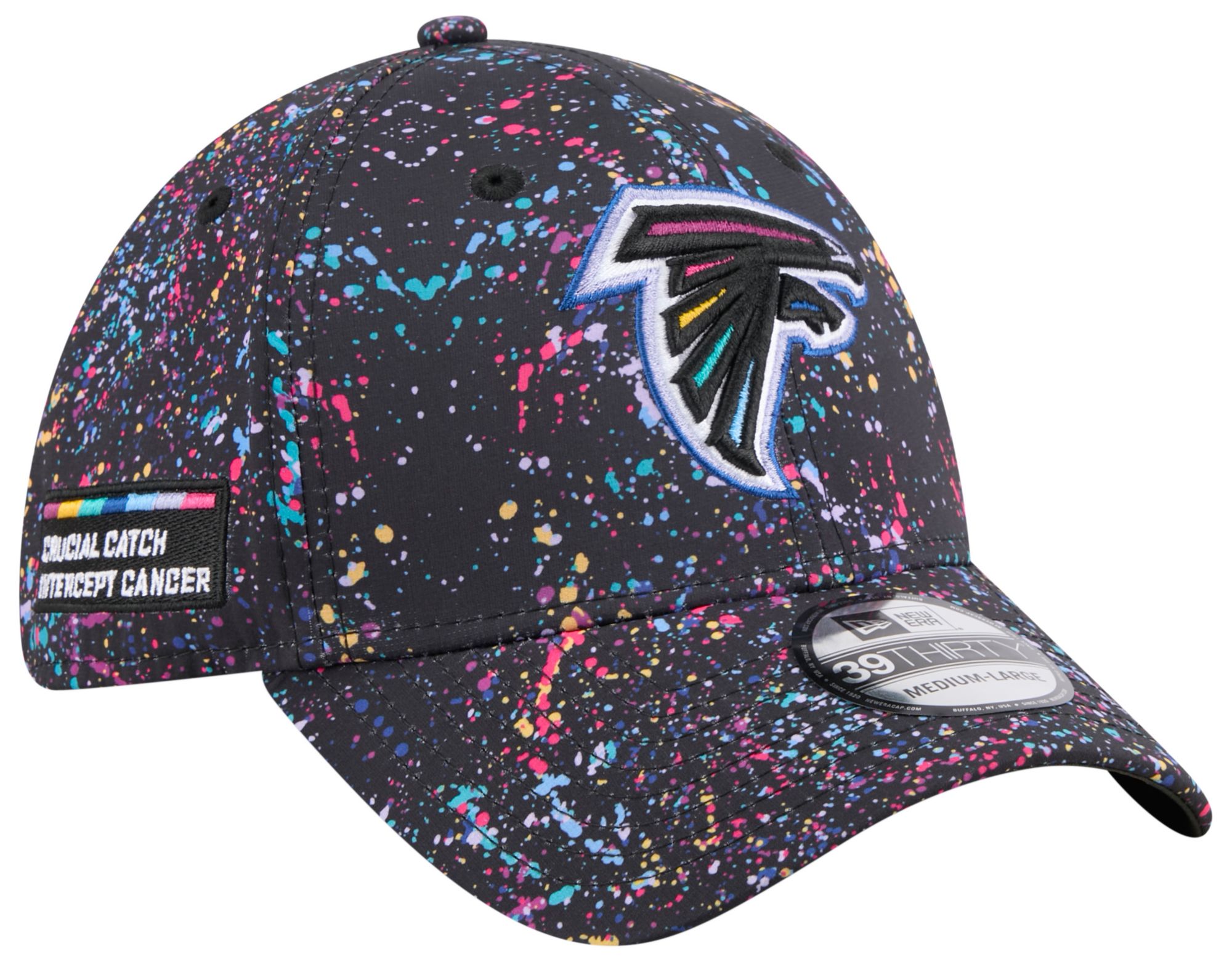 New Era Adult Atlanta Falcons Crucial Catch 39Thirty Stretch Fit Hat product image