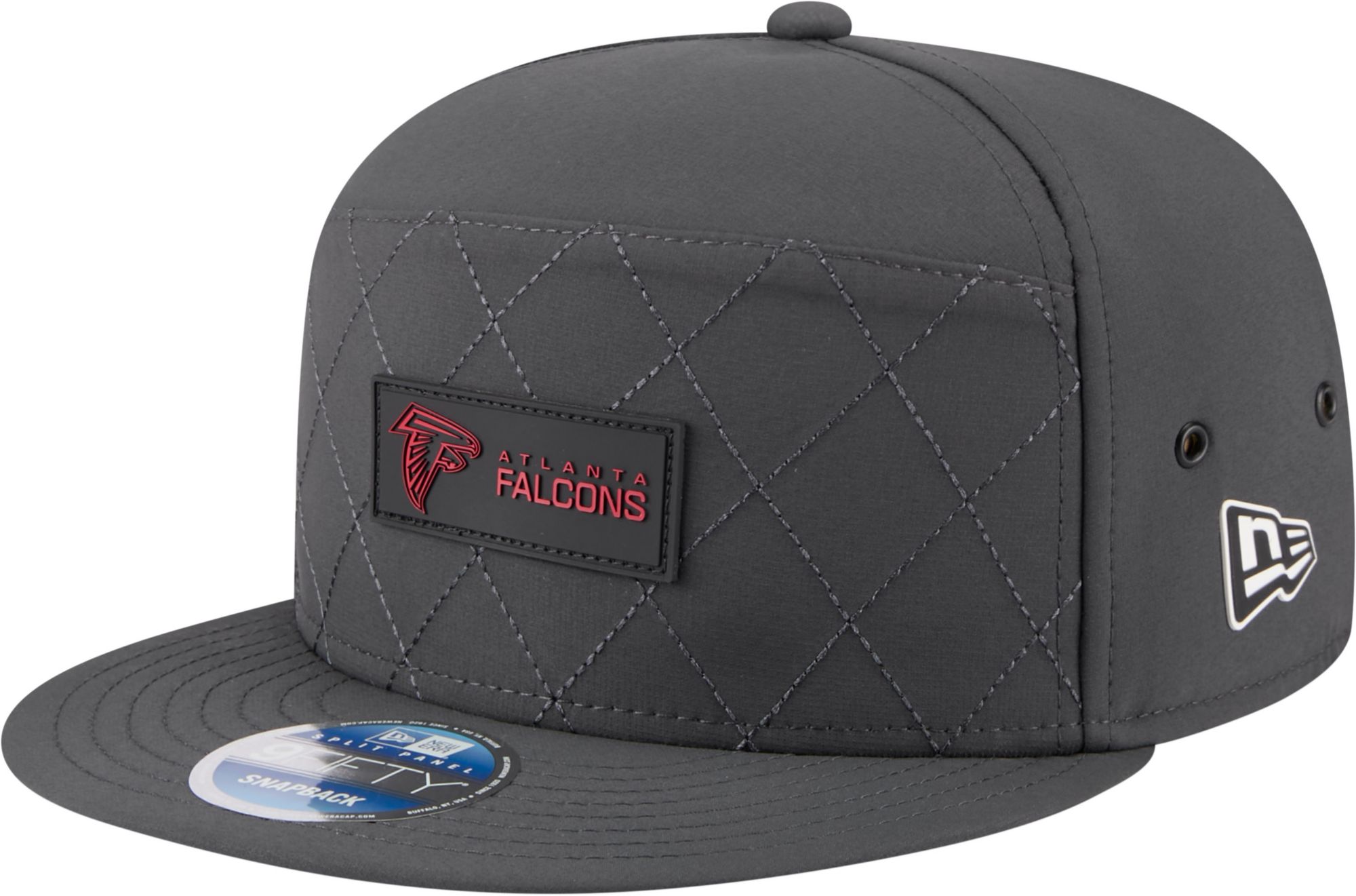 New Era Adult Atlanta Falcons Charcoal Sideline 9Fifty Adjustable Snapback Hat product image