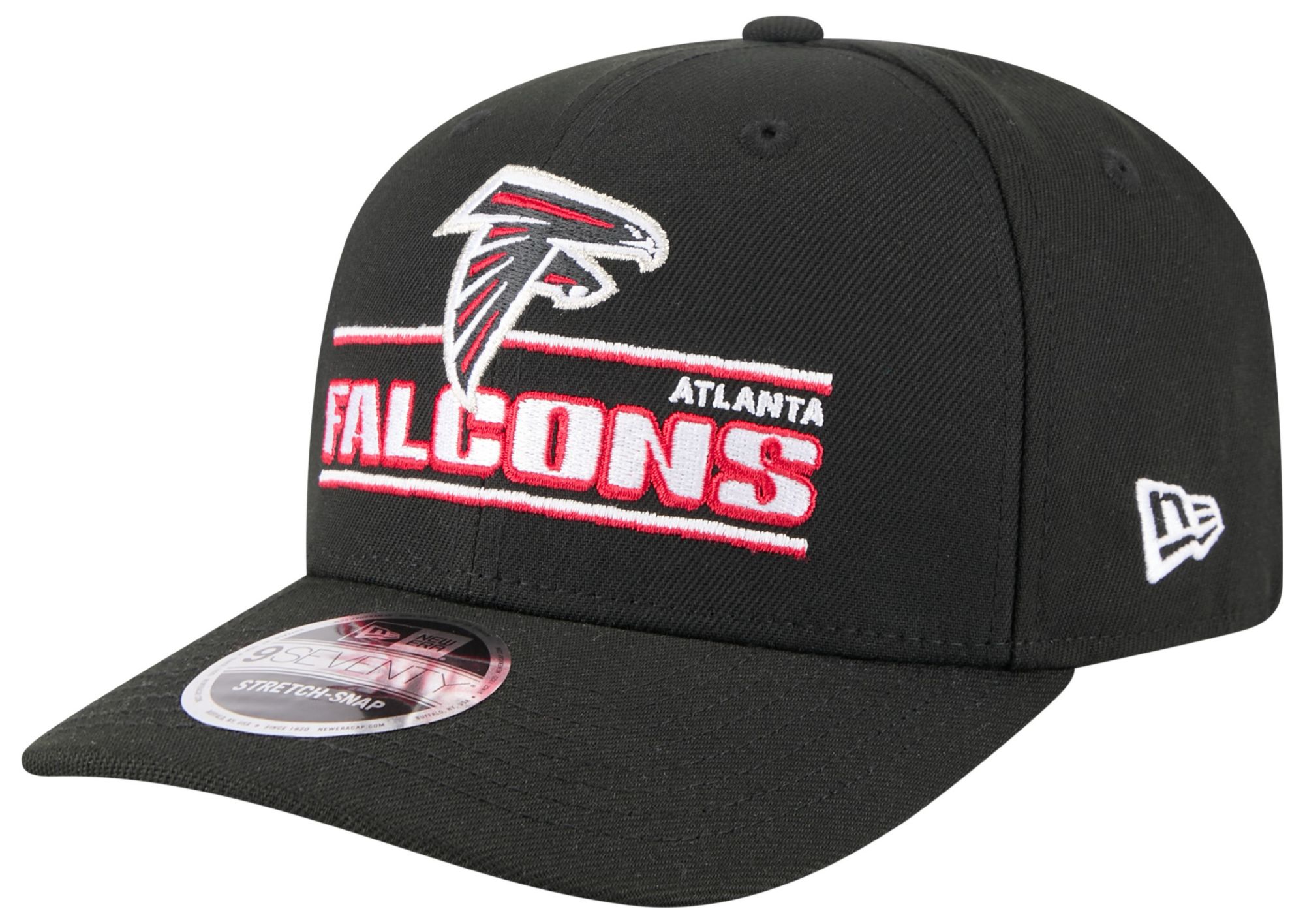 New Era Adult Atlanta Falcons Stated Black 9seventy Adjustable Hat product image