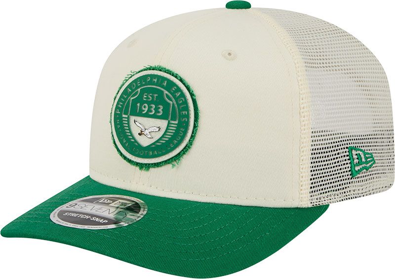 New Era Adult Philadelphia Eagles Green Circle Patch Throwback 9Seventy Adjustable Hat product image