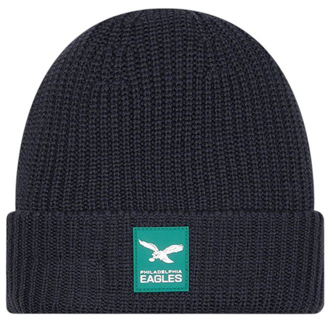 New Era Adult Philadelphia Eagles Charcoal Sideline Cuffed Knit Beanie product image