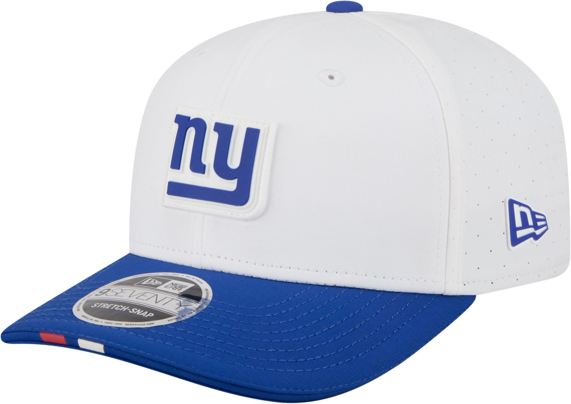 New Era Adult New York Giants Training Camp 2025 White 9Seventy Adjustable Hat product image