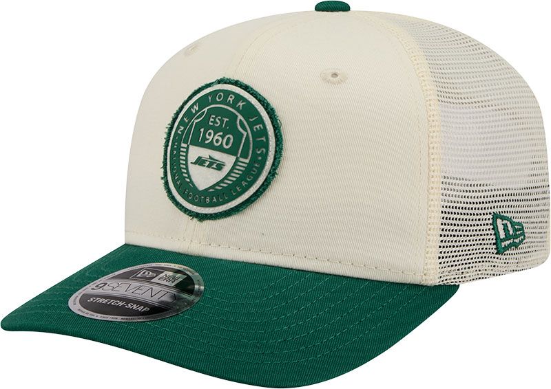 New Era Adult New York Jets Green Circle Patch 9Seventy Adjustable Hat product image