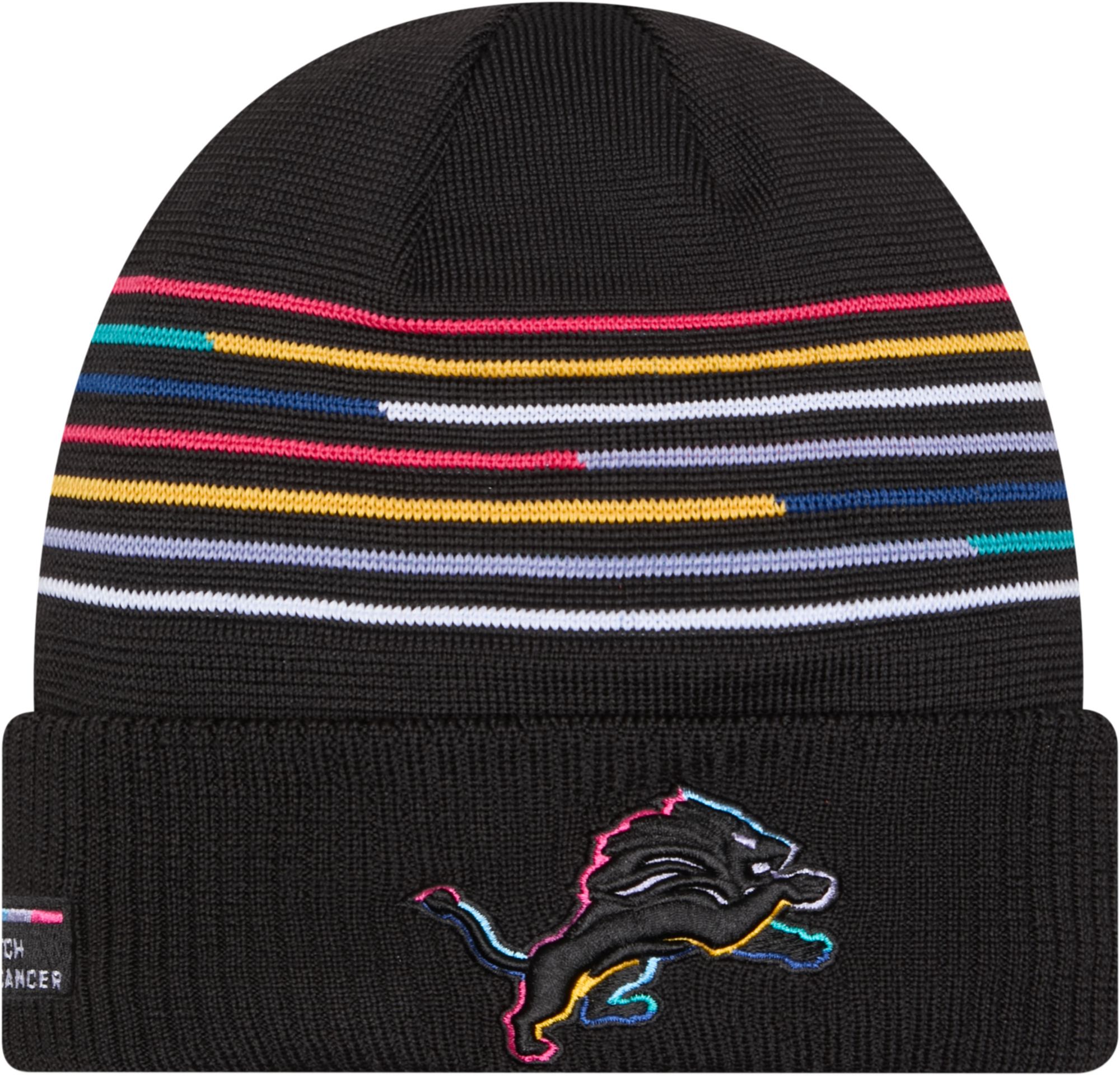 New Era Adult Detroit Lions Crucial Catch Knit Beanie product image