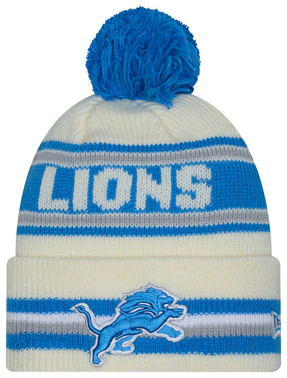 New Era Adult Detroit Lions White Classic Knit Beanie product image