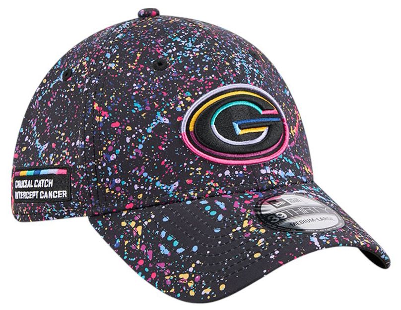 New Era Adult Green Bay Packers Crucial Catch 39Thirty Stretch Fit Hat product image