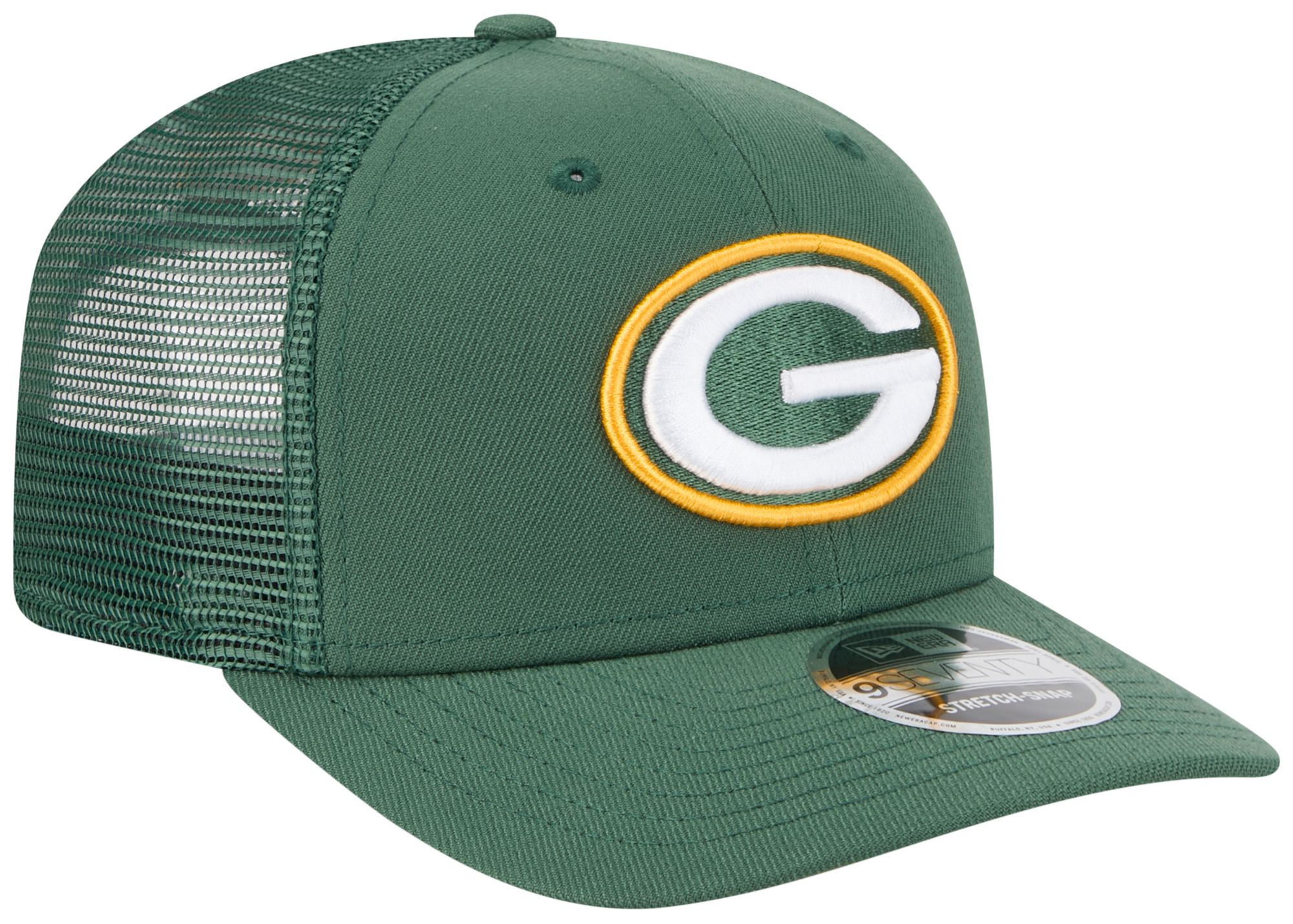 New Era Adult Green Bay Packers Green 9Seventy Adjustable Trucker Hat product image