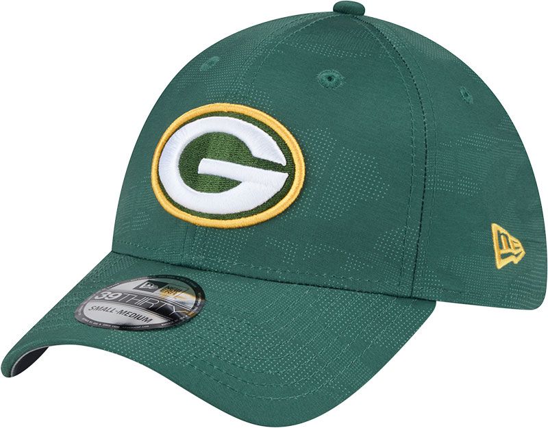 New Era Adult Green Bay Packers Green Tonal Camo 39Thirty Stretch Fit Hat product image