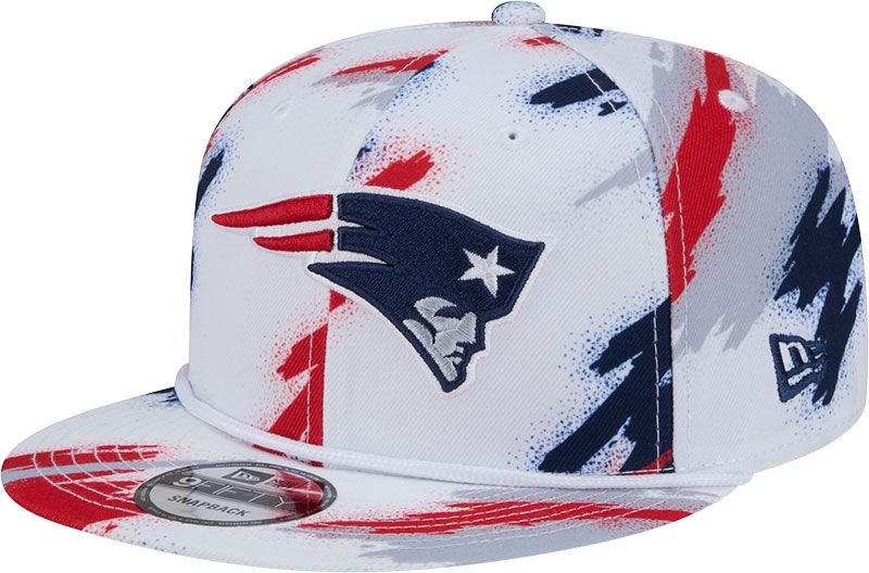 New Era Adult New England Patriots  Paint Navy 9fifty Adjustable Hat product image