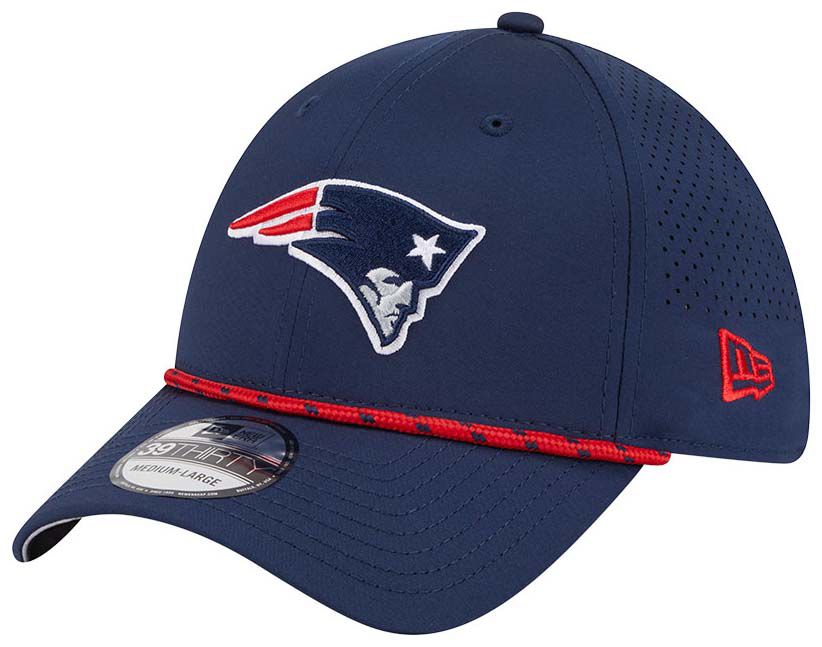 New Era Adult New England Patriots Navy Perfect 39Thirty Stretch Fit Hat product image