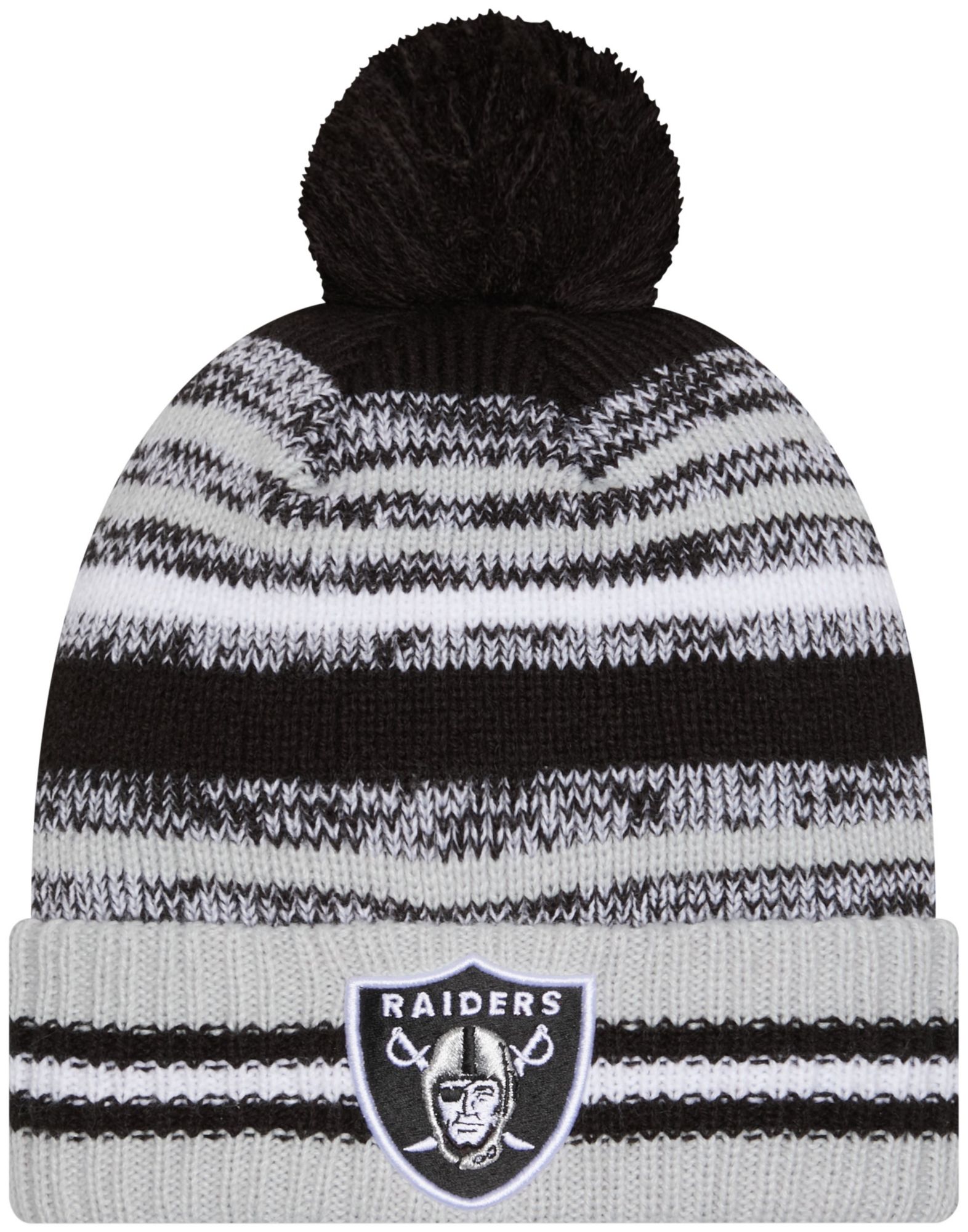 New Era Adult Las Vegas Raiders Black Cheer Knit Hat product image