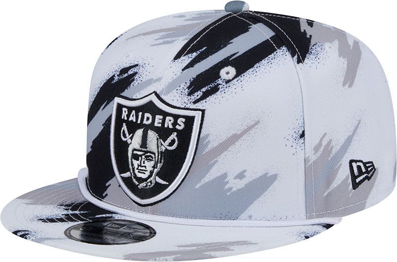 New Era Adult Las Vegas Raiders  Paint Black 9fifty Adjustable Hat product image