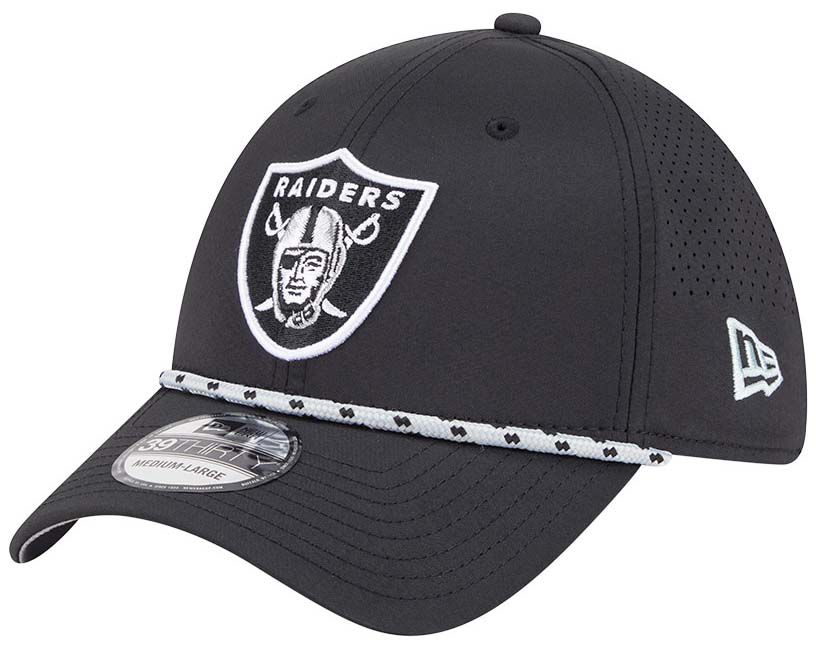 New Era Adult Las Vegas Raiders Black Perfect 39Thirty Stretch Fit Hat product image