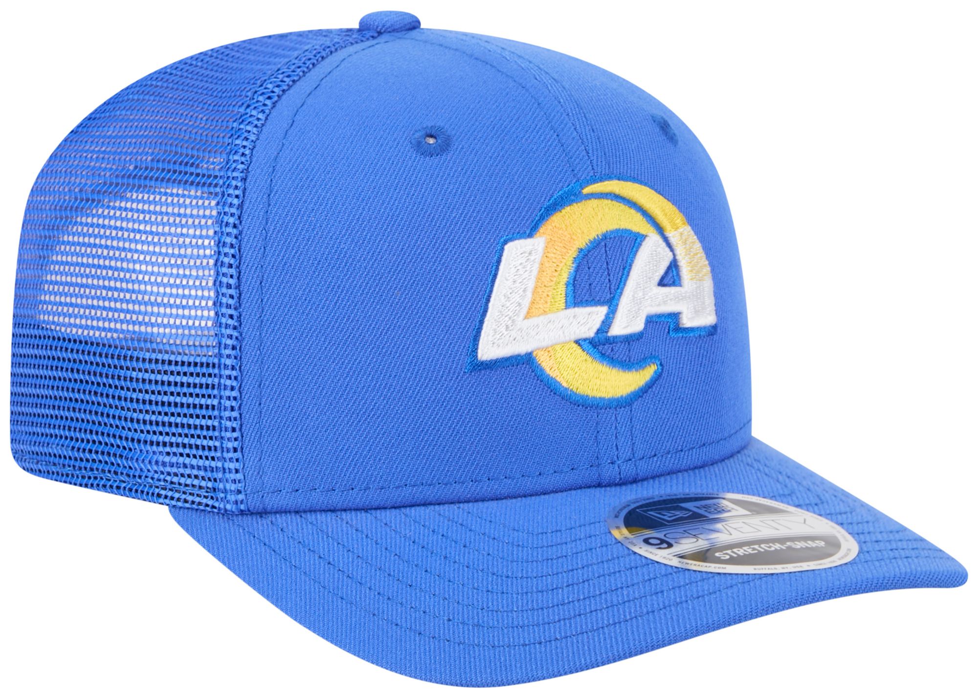 New Era Adult Los Angeles Rams Royal 9Seventy Adjustable Trucker Hat product image