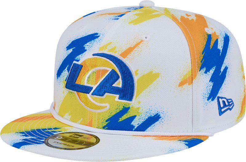 New Era Adult Los Angeles Rams  Paint Blue 9fifty Adjustable Hat product image