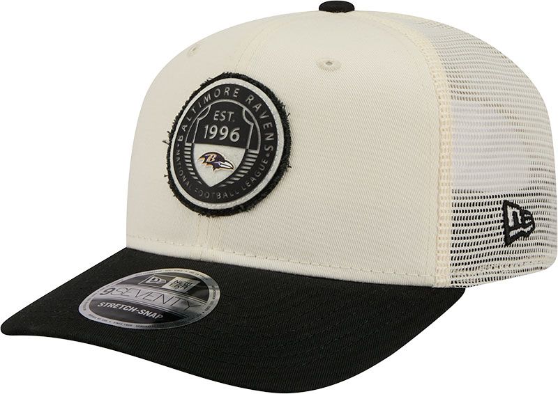 New Era Adult Baltimore Ravens Black Circle Patch 9Seventy Adjustable Hat product image