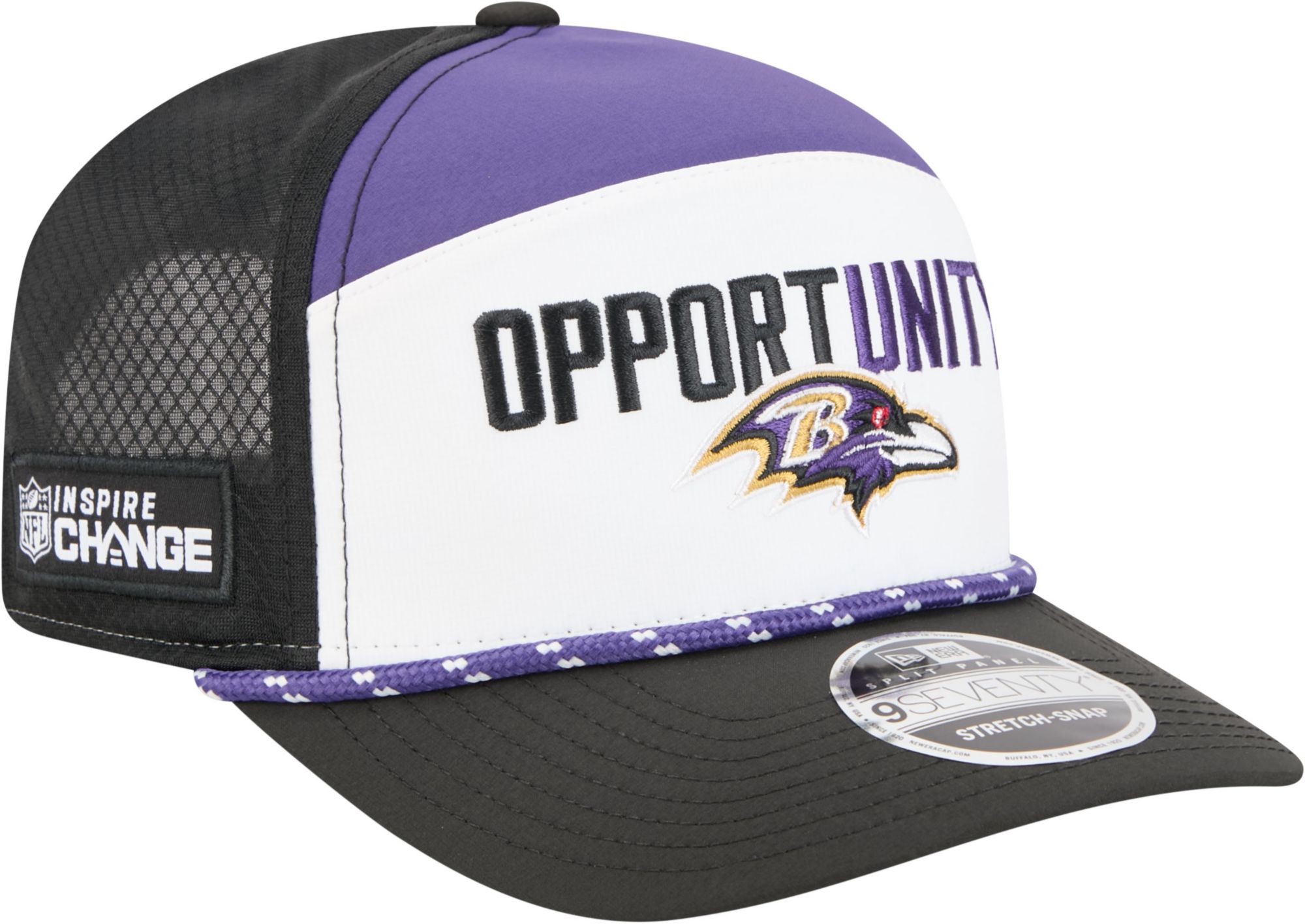 New Era Adult Baltimore Ravens Inspire Change 2025 9Seventy Adjustable Hat product image