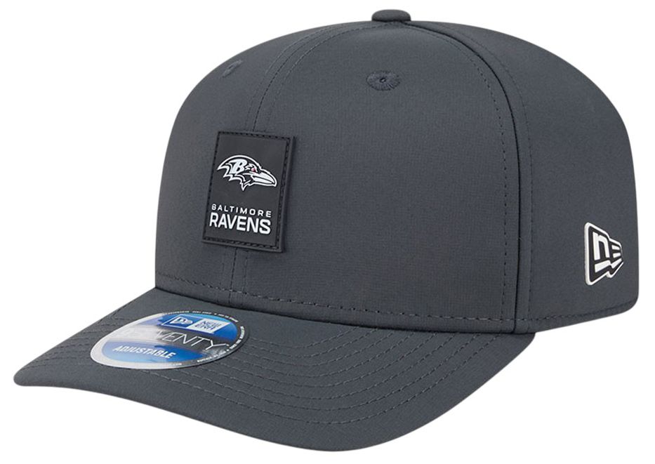 New Era Adult Baltimore Ravens Charcoal Sideline 9Seventy Adjustable Stretch-Snap Hat product image