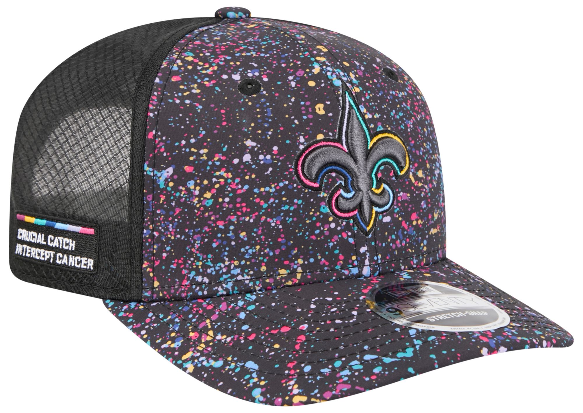 New Era Adult New Orleans Saints Crucial Catch 9Seventy Adjustable Hat product image