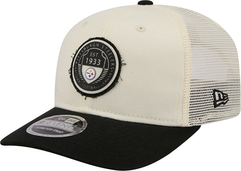 New Era Adult Pittsburgh Steelers Black Circle Patch 9Seventy Adjustable Hat product image