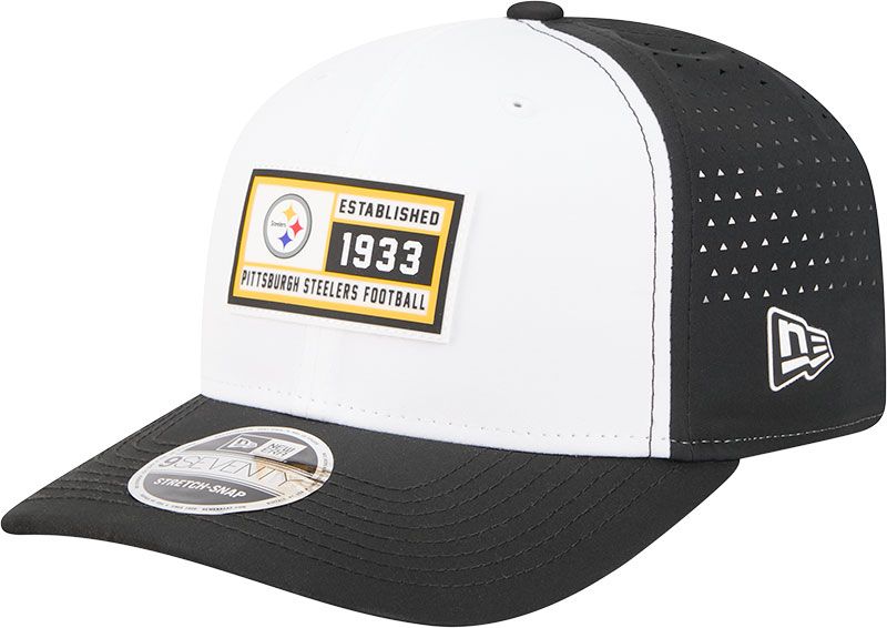 New Era Adult Pittsburgh Steelers Established Patch Black 9seventy Adjustable Hat product image