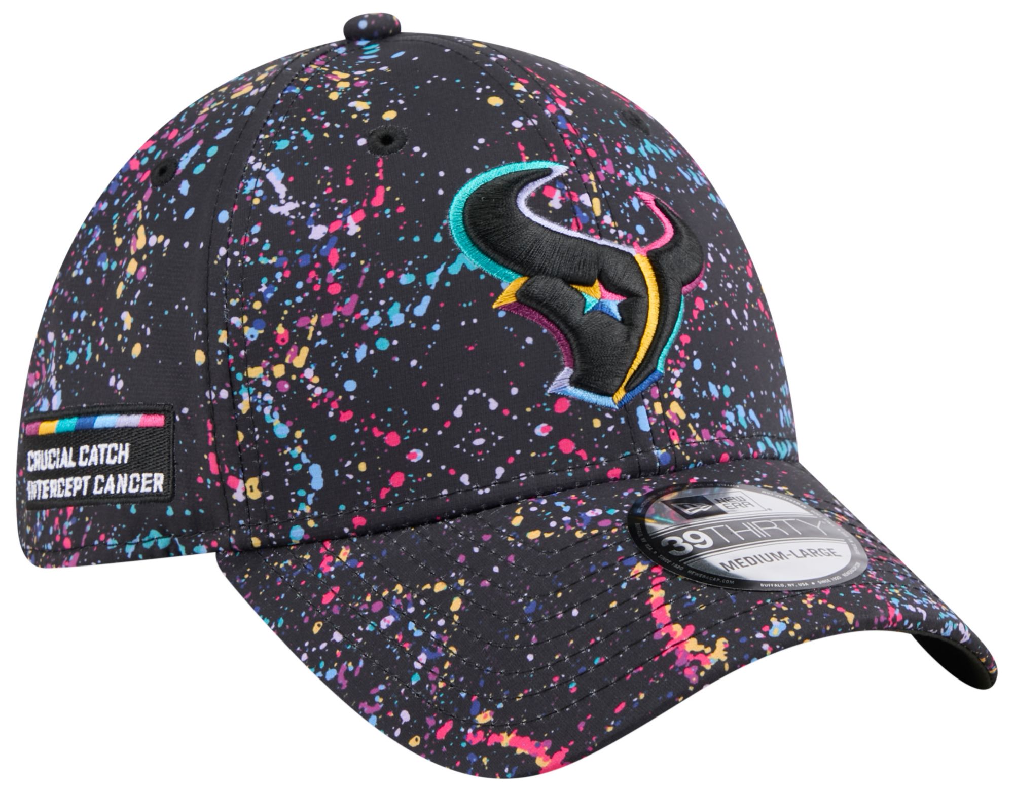 New Era Adult Houston Texans Crucial Catch 39Thirty Stretch Fit Hat product image