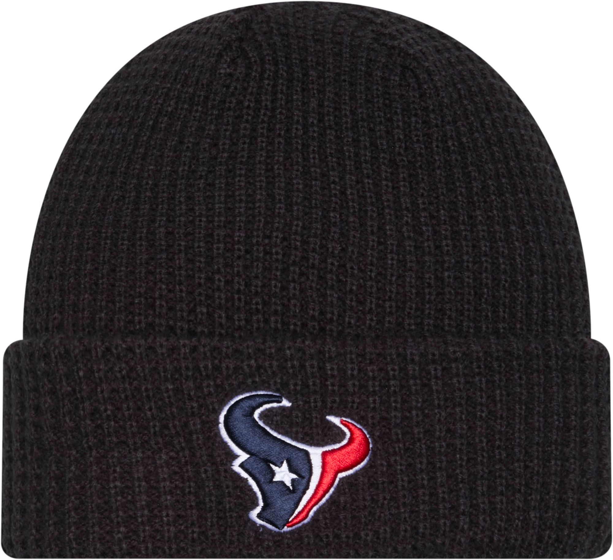 New Era Adult Houston Texans Navy Waffle Knit Beanie product image