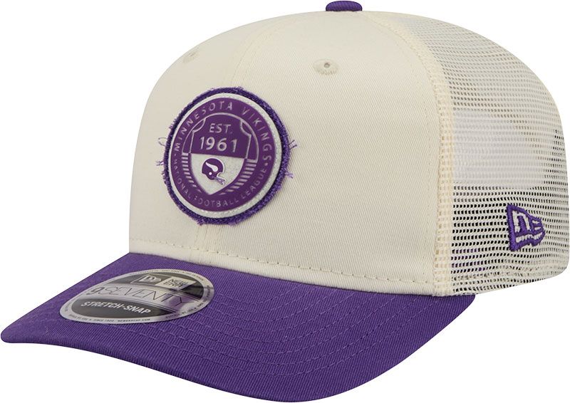 New Era Adult Minnesota Vikings Purple Circle Patch Throwback 9Seventy Adjustable Hat product image