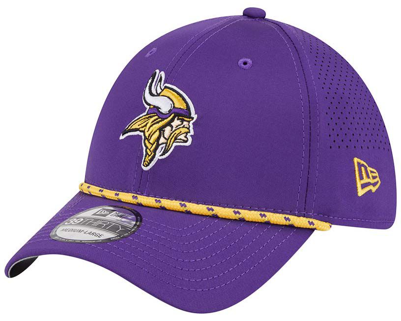 New Era Adult Minnesota Vikings Purple Perfect 39Thirty Stretch Fit Hat product image