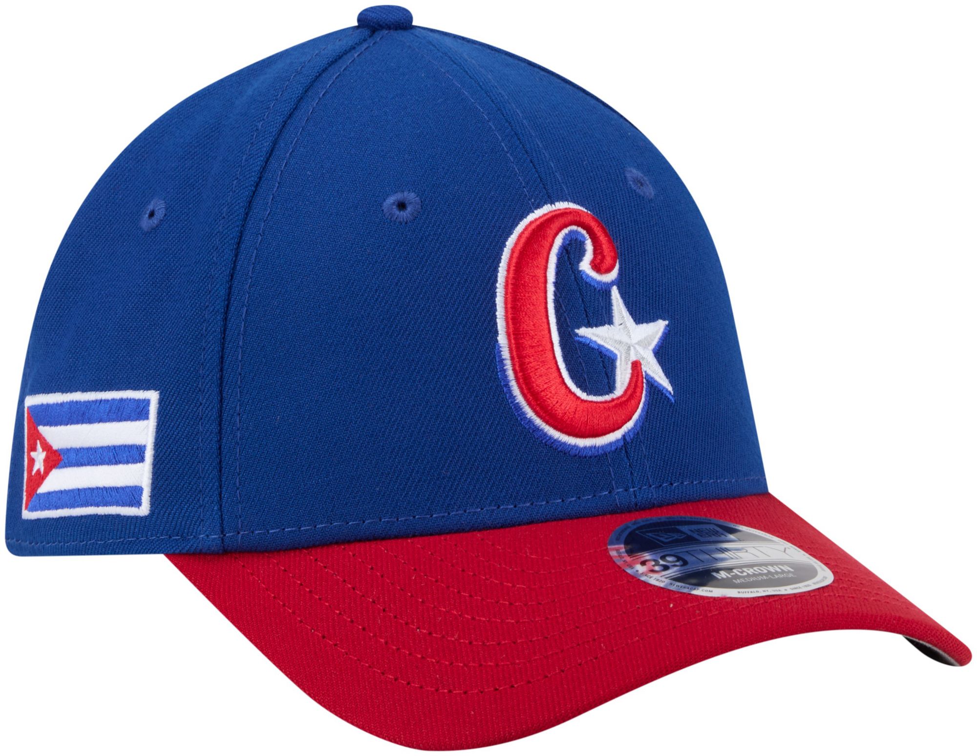 New Era Adult World Baseball Classic 2026 Cuba Logo 39Thirty Fitted Hat product image