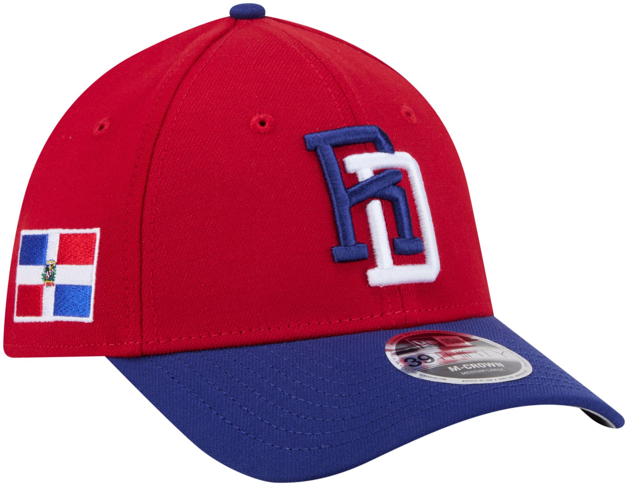 New Era Adult World Baseball Classic 2026 Domincan Republic Logo 39Thirty Fitted Hat product image
