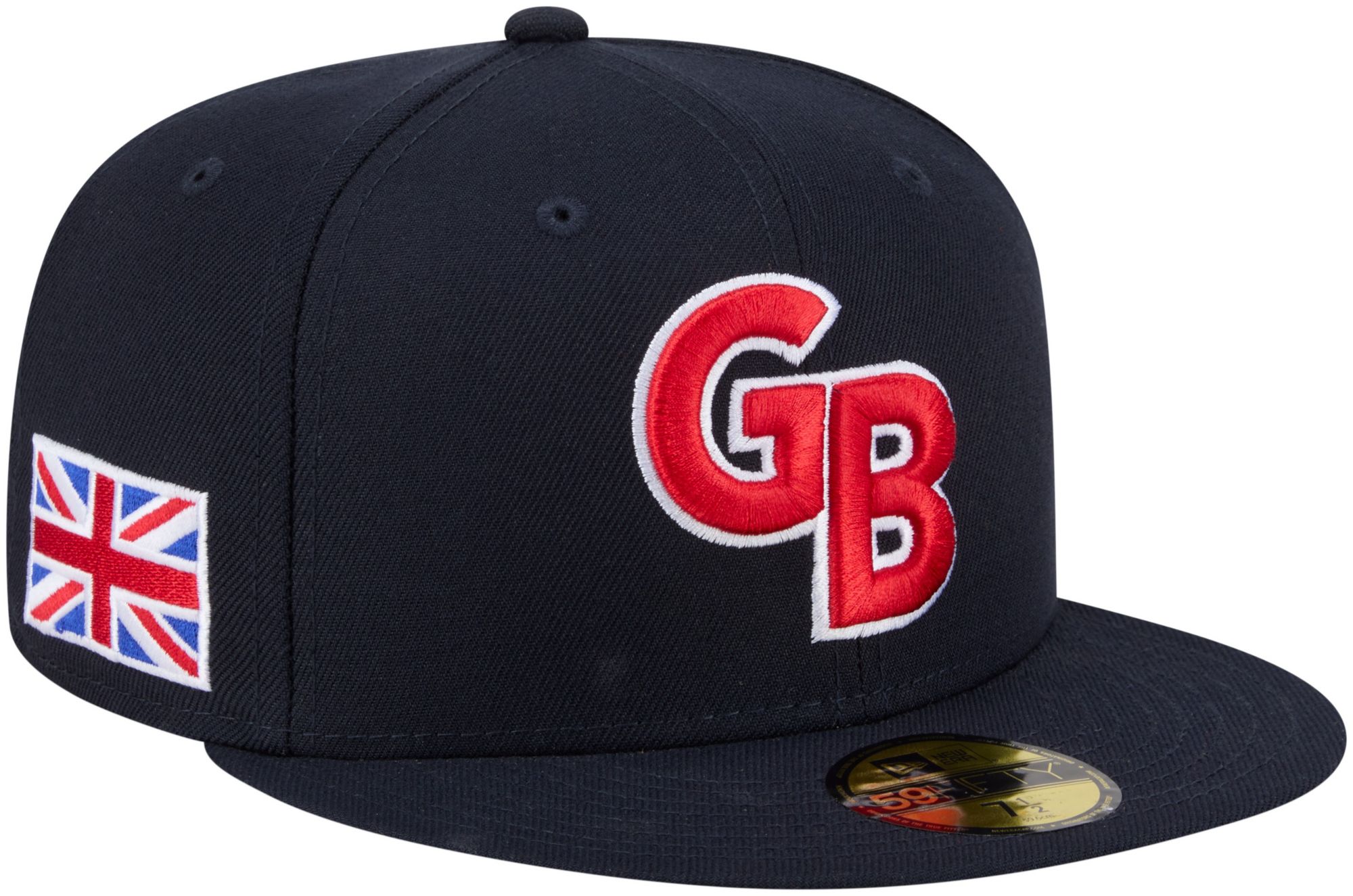New Era Adult World Baseball Classic 2026 Great Britain Logo 59Fifty Fitted Hat product image