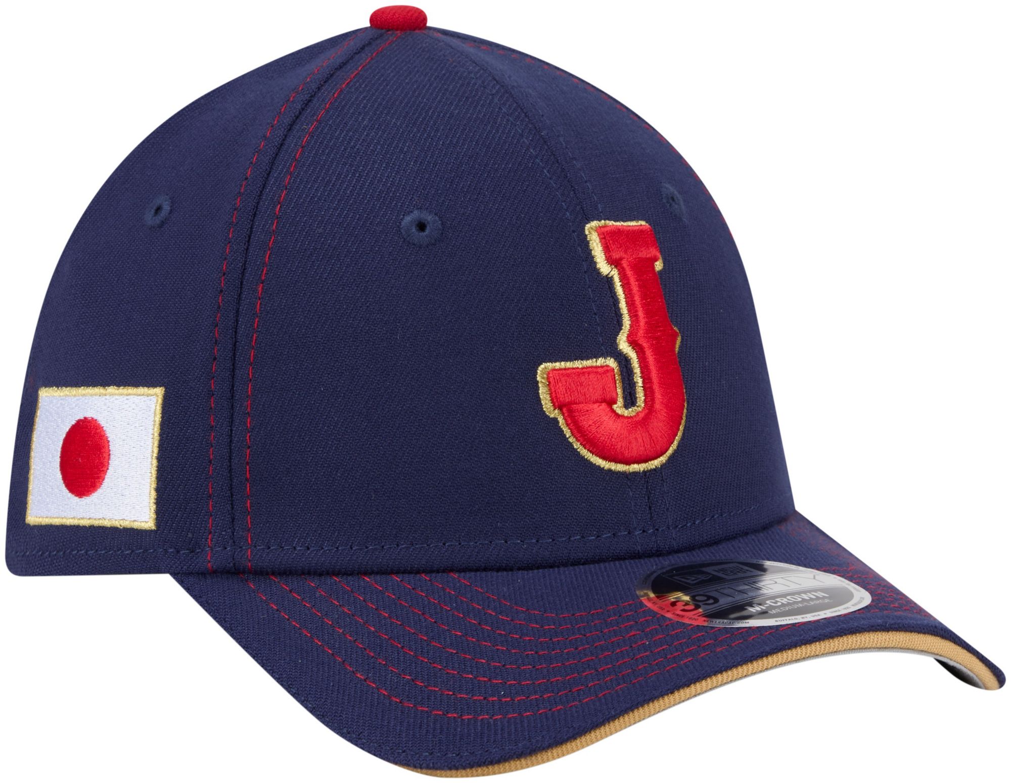 New Era Adult World Baseball Classic 2026 Japan Logo 39Thirty Fitted Hat product image