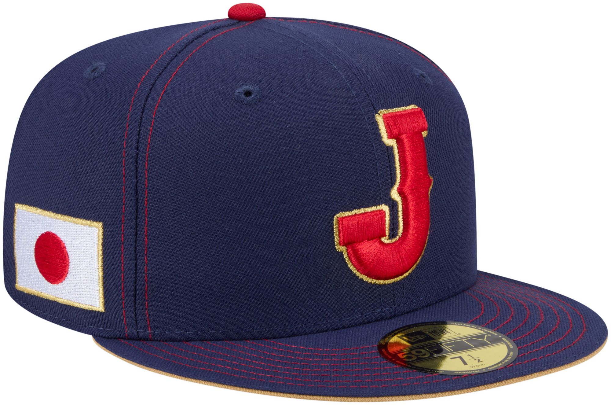 New Era Adult World Baseball Classic 2026 Japan Logo 59Fifty Fitted Hat product image