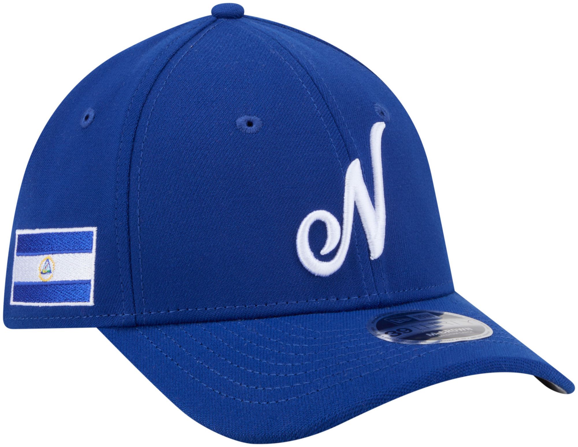 New Era Adult World Baseball Classic 2026 Nicaragua Logo 39Thirty Fitted Hat product image