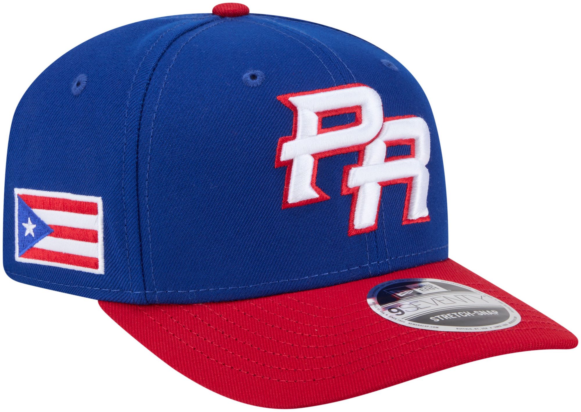 New Era Adult World Baseball Classic 2026 Puerto Rico Logo 9Seventy Adjustable Hat product image