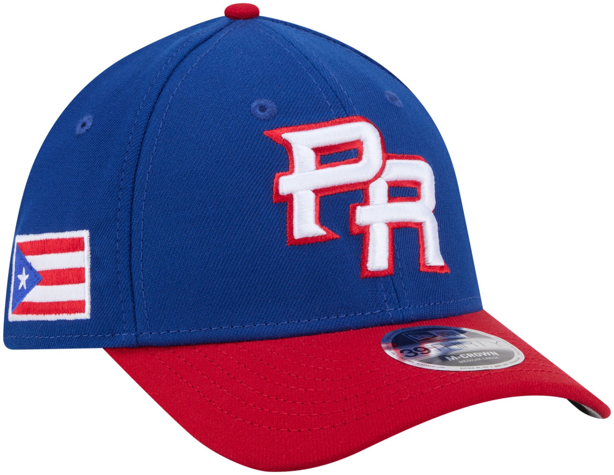 New Era Adult World Baseball Classic 2026 Puerto Rico Logo 39Thirty Fitted Hat product image