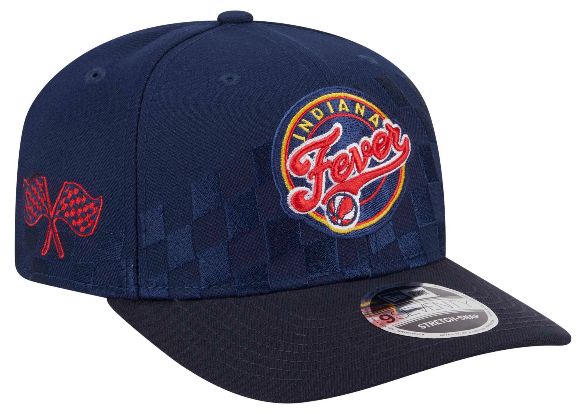 New Era Adult Indiana Fever Racing Navy 9Seventy Adjustable Hat product image