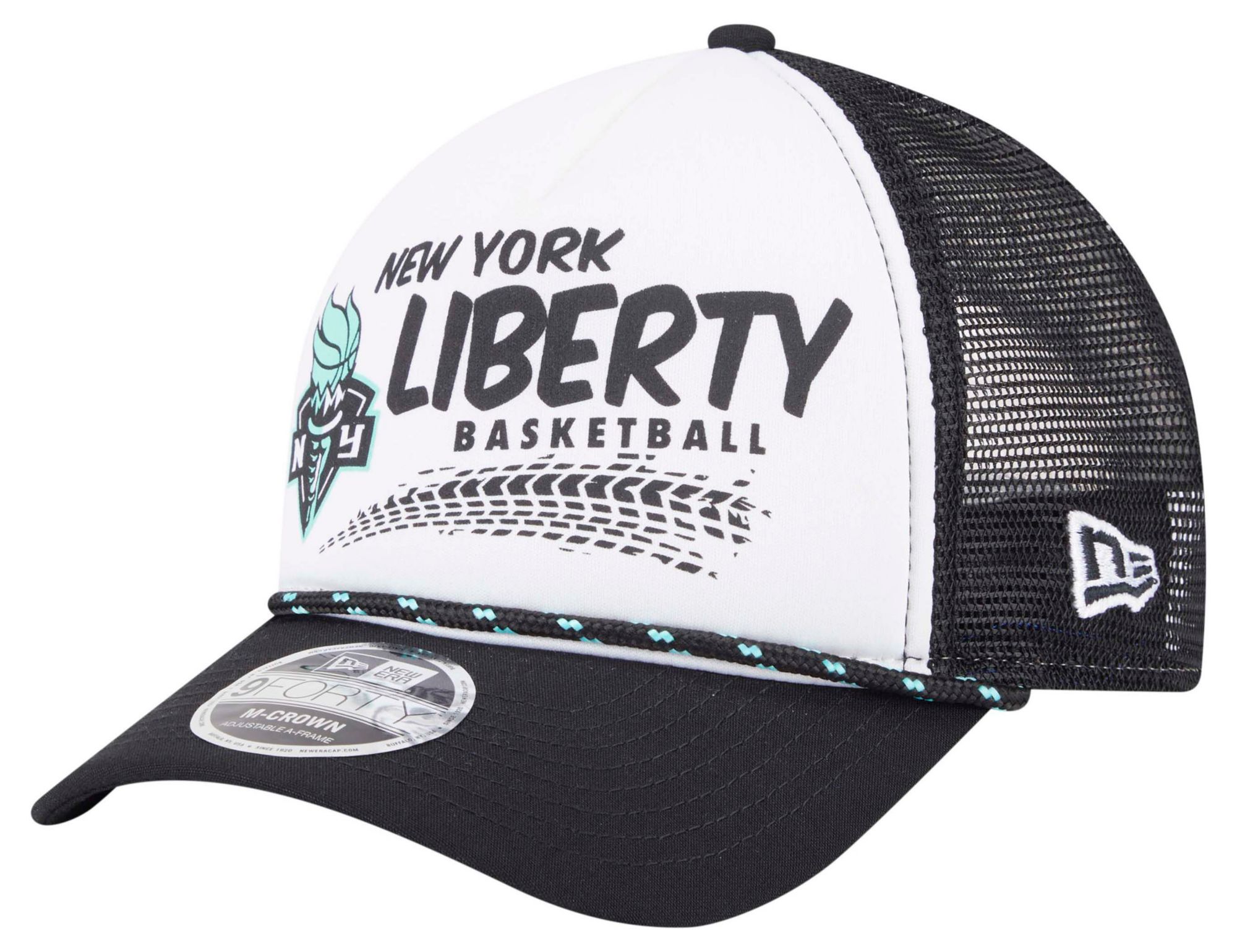 New Era Adult New York Liberty Tire White 9Forty Adjustable Hat product image